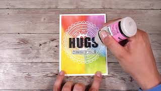 How to Finish Off Cards with Busy Backgrounds! It's the SMALL DETAILS that Make the DIFFERENCE!