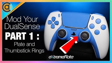 HOW TO: Step By Step Guide Custom PS5 DualSense Decorative Plate & Thumbstick Rings with ExtremeRate