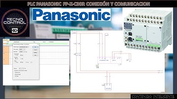 PARTE 2 - PLC PANASONIC FP-X-C30R CONEXIÓN Y COMUNICACIÓN