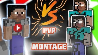 Fantoumgamer vs bots pvp | amazing pvp montage | #minecraft #herobrinesmp