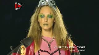 CHRISTIAN DIOR Haute Couture Spring Summer 2001 Paris 4K - Canale Moda