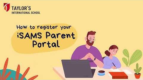[03] How to register iSAMS Parent Portal