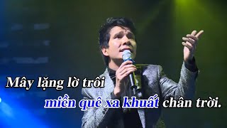 Karaoke | Câu Hò Bên Bờ Hiền Lương - Hồ Quang 8