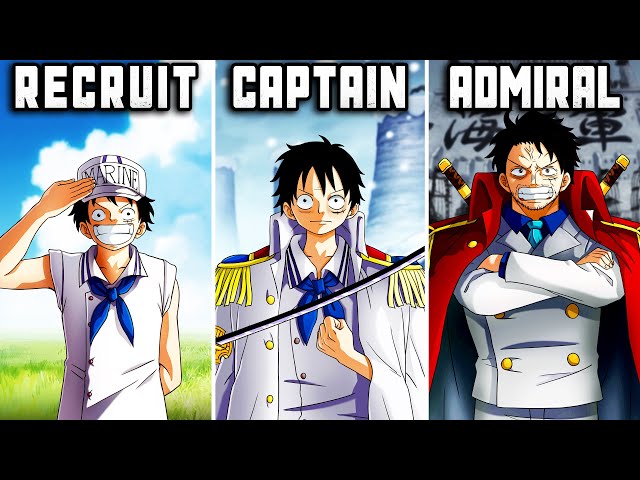 What Would Happen If Luffy Became A Marine? class=