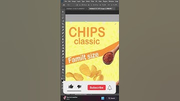 How to Create Chips Packet Mockup in Photoshop#shortsviral #photoshop #design #shortvideo #abode
