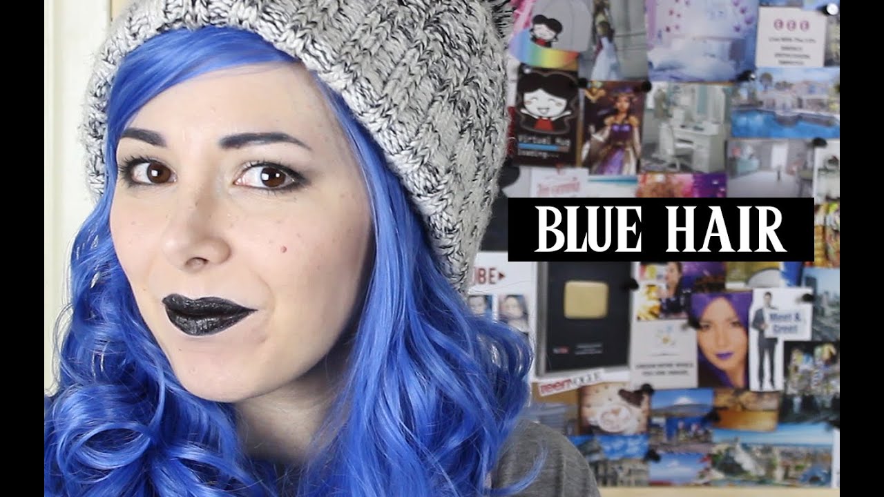 DO I HAVE BLUE HAIR ? QUESTIONOFTHEWEEK YouTube