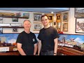 Large Model Railroad RR Lionel O Scale Gauge Train Layout of Route 66 & John Ruh’s amazing trains