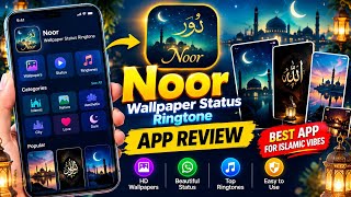 Noor Wallpaper Status Ringtone | How to Use Noor App | How to Set Wallpaper in Noor App | Noor screenshot 4