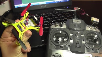 Eachine Tiny QX90C 90mm FPV Quadcopter - part 2 - Cleanflight Setup