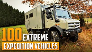 100 Extreme Expedition Vehicles in the World by Outdoor Zone 1,161 views 1 month ago 1 hour, 9 minutes