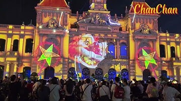 Spectacular 3D Mapping Show in Ho Chi Minh City | Vietnam’s Cultural Extravaganza - Dec 4th