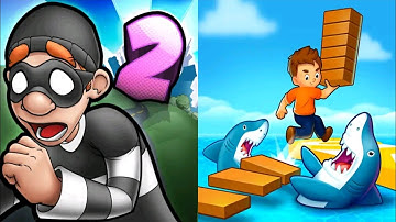 Robbery Bob 2 vs Shortcut Run