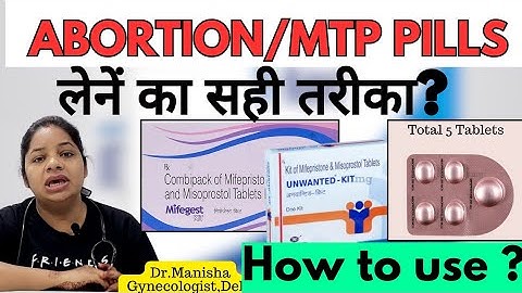 How to use Mifegest/ Unwanted Kit | How to Use| Dr.Manisha #unwantedkit