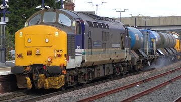 RHTT along the Yorkshire coast. Hauled by class 37