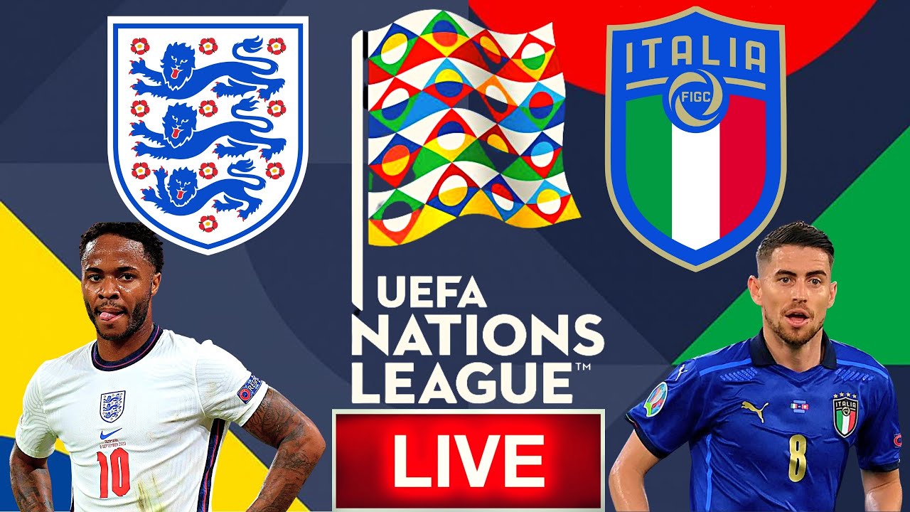 🔴England VS Italy🔴(LIVE) Watch Along Live Commentary UEFA Nations League