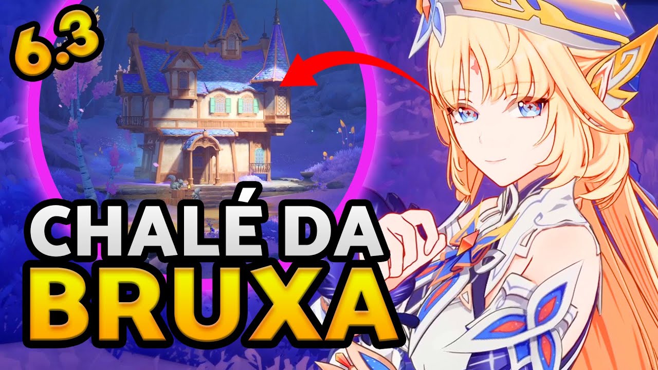 MISSÃO: CHALÉ DA BRUXA (JARDIM DA BRUXA) | GENSHIN IMPACT 6.3 NOD-KRAI