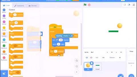 How to make ping pong game in scratch in 5 min