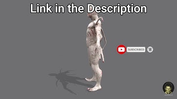 Alien 3d Model Lowpoly: Download link in The Description.