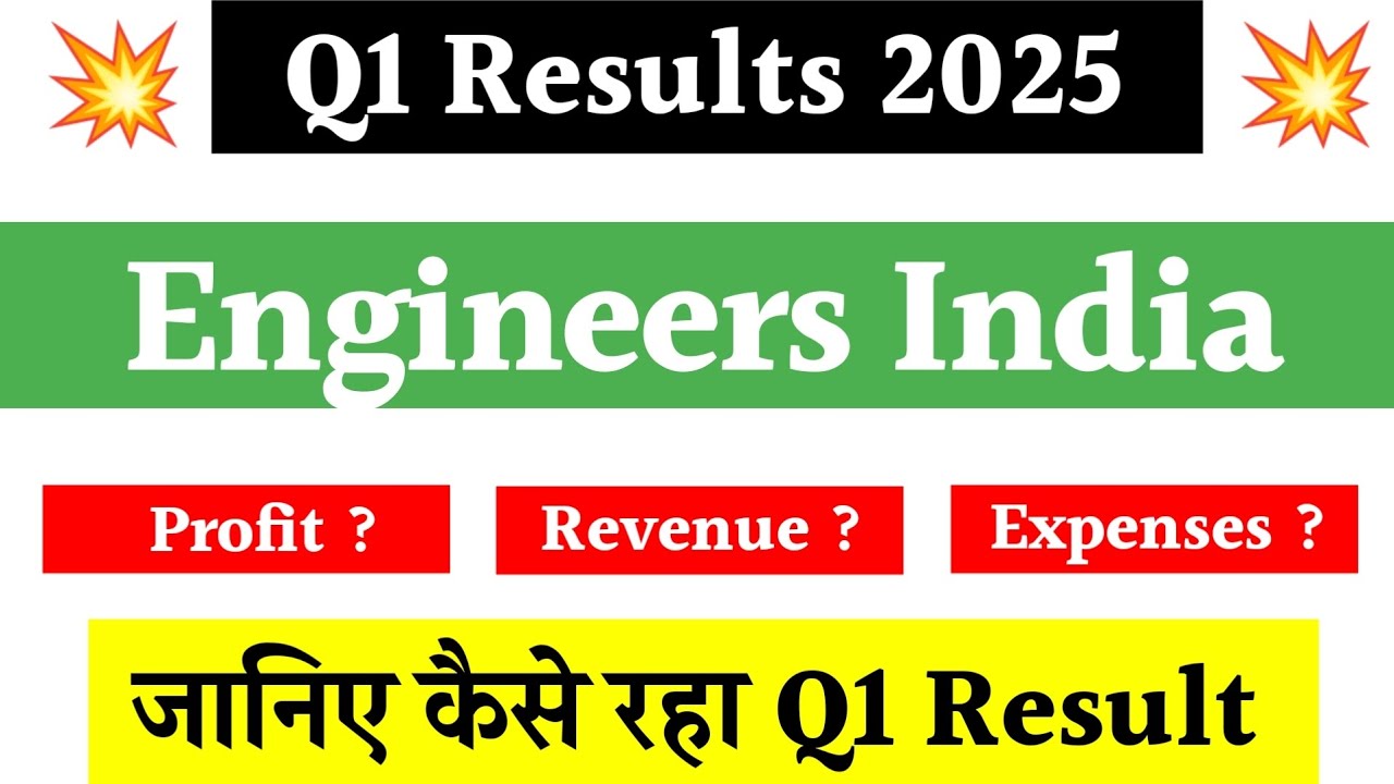 Engineers India Q1 Results 2025 | Engineers India Share News | Stock Market News