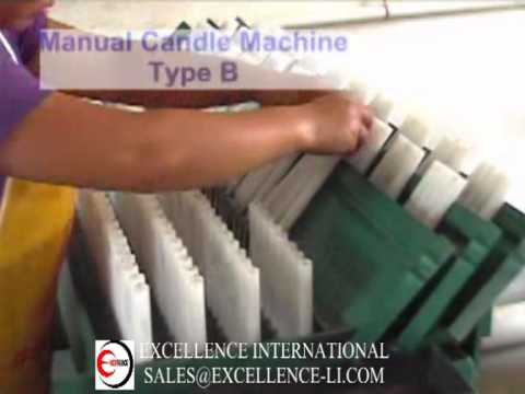 Wax Bright Candle Making Machine Mpg