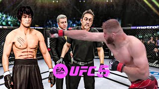 Bruce Lee vs Jan Blachowicz - EA Sport UFC 5 - Epic Fight 🔥🐲