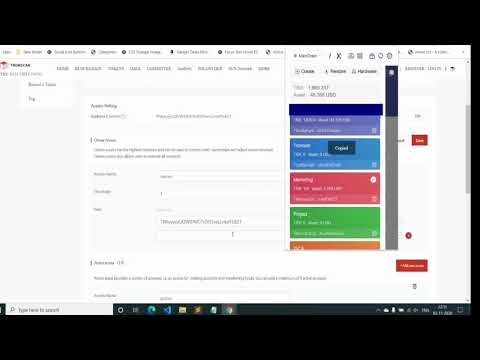 Change Access Right in your tron wallet