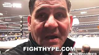 YOUTUBE BOXING STREETS:  ANGEL GARCIA DELUSIONS OF DANNY STILL BEING THE CHAMP!