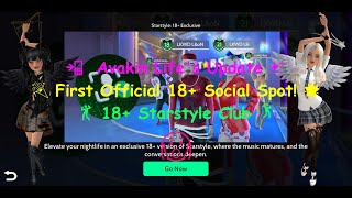New Feature in Avakin Life: First Official 18+ Social Spot : 18+ Starstyle Club for Age Verification screenshot 5