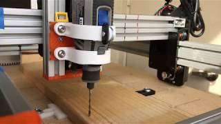 DIY Modular CNC Machine - Dremel Cut Test 2