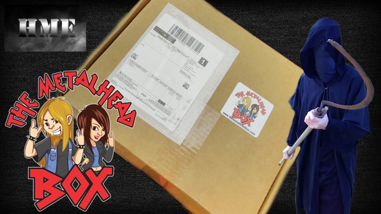 The Metalhead Box - April 2017 - YouTube