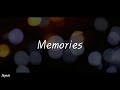 Maroon 5  memories lyrics