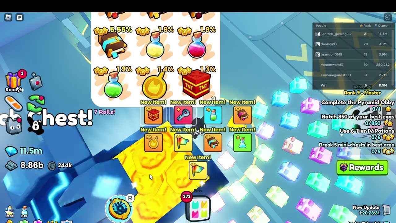 I OPENED 81 TECH CHESTS AND GOT THIS??? (Pet Simulator 99!)