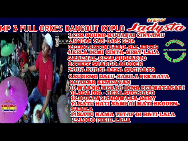 NEW LADYSTA MP3  2020 FULL MUSIC DANGDUT KOPLO class=