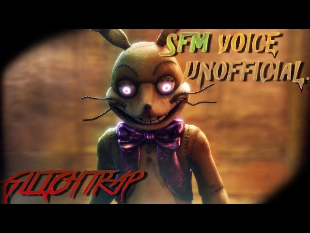 Glitchtrap FNAF Voice Animated 