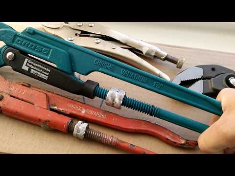 Разводные ключи разных производителей ( Knipex, BAHCO, Fit)