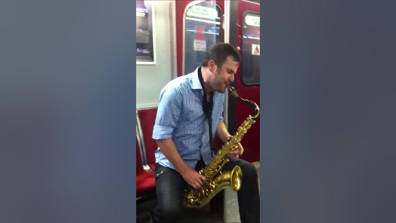 Spontaneous Sax Subway Jam YouTube