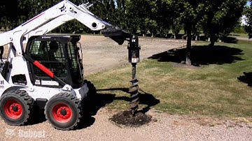 Bobcat Attachments Auger @Bobcatsa