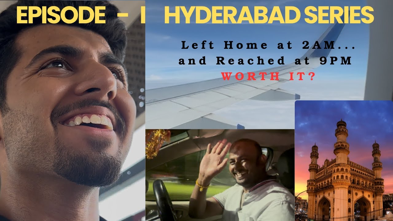 Thugs, Smiles & Perfect Weather? My Hyderabad Welcome | Ep.1 Hyderabad Series | The Sethi Show