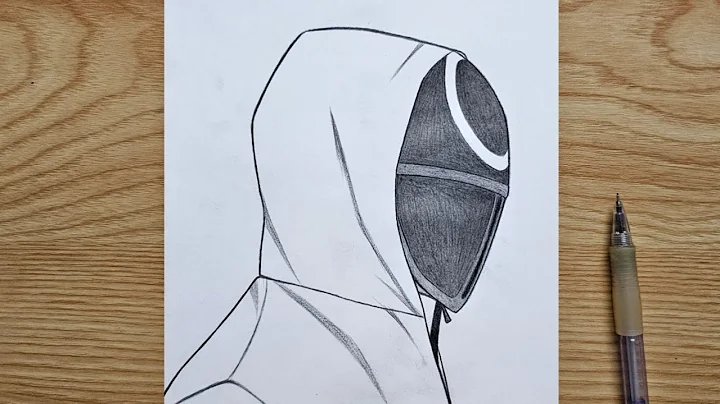 Easy Squid Game drawing | How to draw Squid Game Guard step by step | easy tutorial