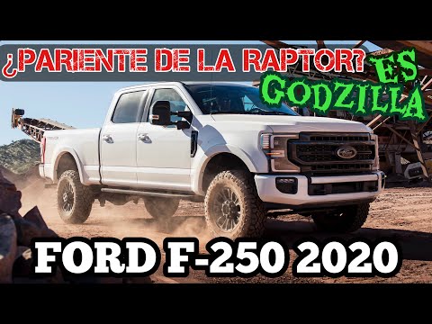 Video: Revisión De La Ford F-250 Tremor 2020: Una Camioneta Tonka Para Adultos