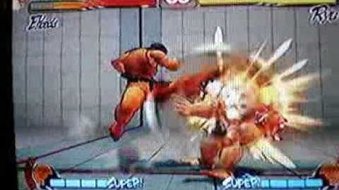 Street Fighter 4 Ryu Combo Video