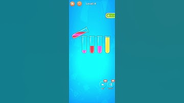 Water Sort//level 4//#trendingshorts #3dgamedevelopment #shortfeed #gaming #ytstudioes #gameplay