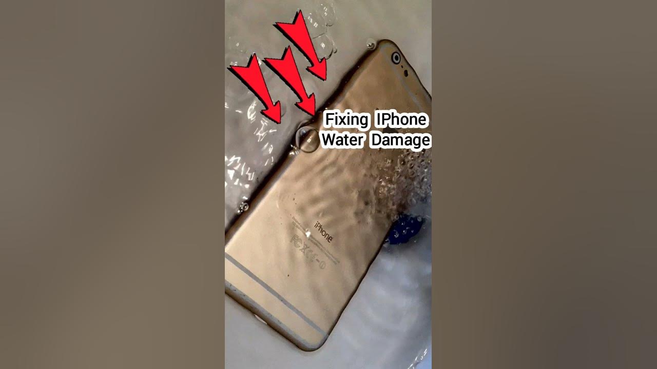 how-to-fix-water-damaged-iphone-youtube