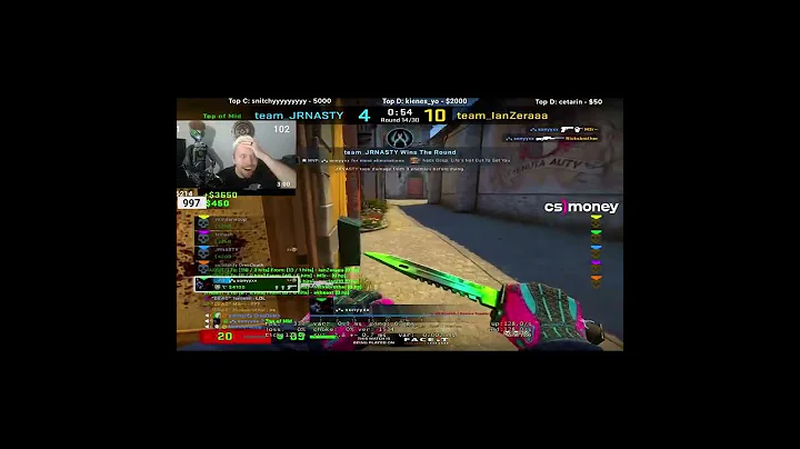 UNREAL awp clutch😳  #csgo #shorts #awp #faceit