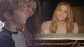 Shakira - Acróstico ft. Milan &amp; Sasha Piqué (Video Oficial) (Letra/Lyrics)