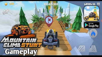 Mountain Climb: Stunt - Gameplay Walkthrough Part 1(Android, ios)