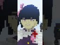 【マイクラ】-鬼滅の刃-栗花落カナヲを作る!【建築】
