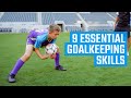 9 essential goalkeeping skills  soccer skills by mojo