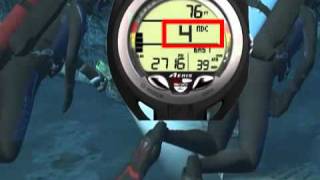 Overview of the Aeris A300 AI dive computer