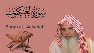 سورة العنكبوت للشيخ علي الحذيفي Ali Alhuthaifi Surah al-`Ankabut